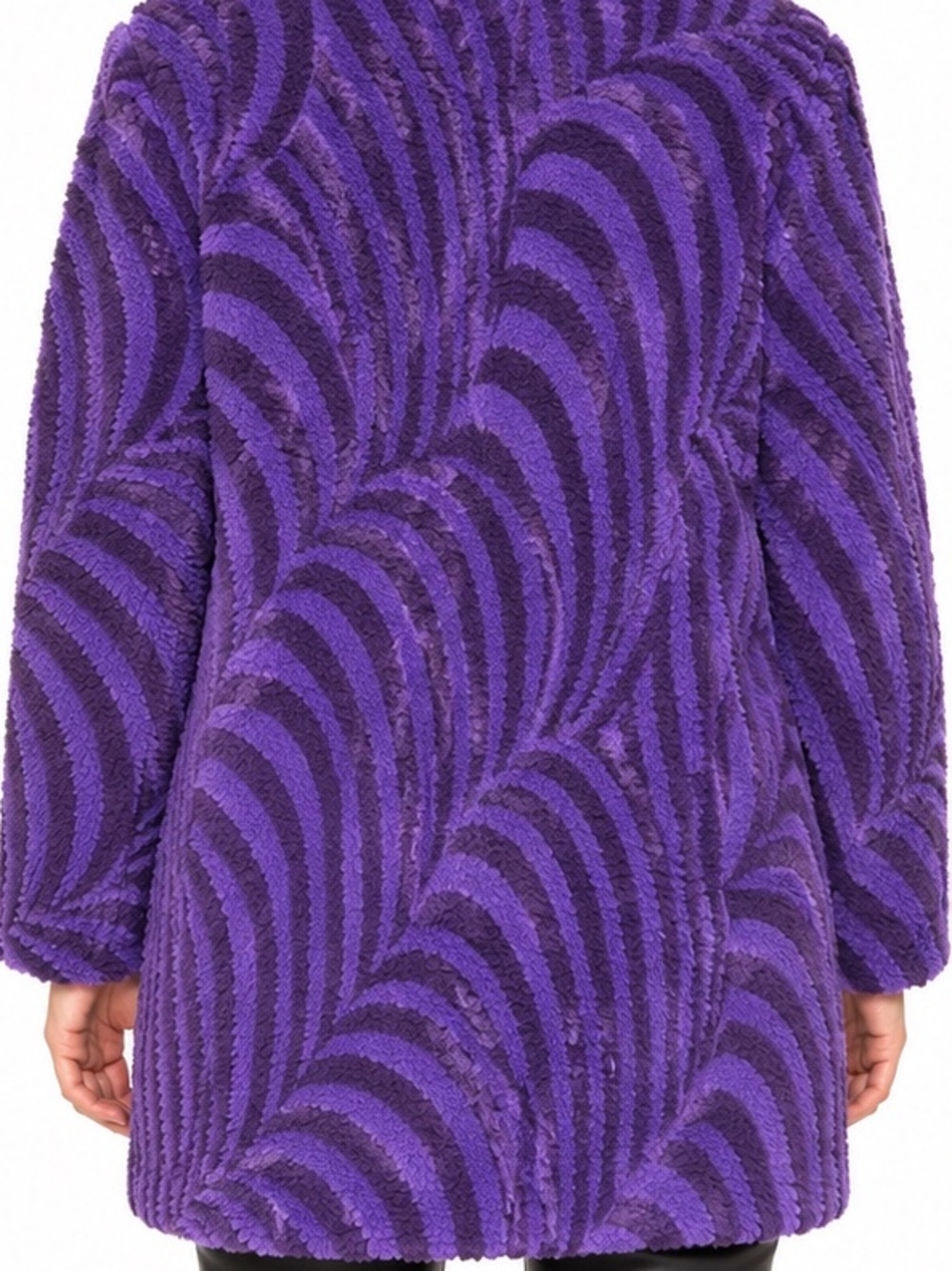 Dolls Kill x Willy Wonka & the Chocolate Factory Long psychedelic Coat, Small - Picture 3 of 17